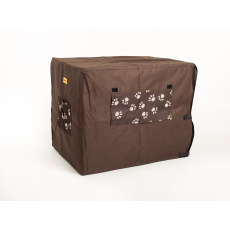 Brown cage cover/paw window Brown cage cover/paw window