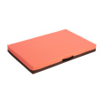 Orthopedic bed - salmon Oxford fabric