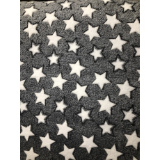 Pelíšek - stars white/gray Pelíšek - stars white/gray