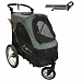 Petstro cart, stroller with grooming table medium, color grey including grooming table