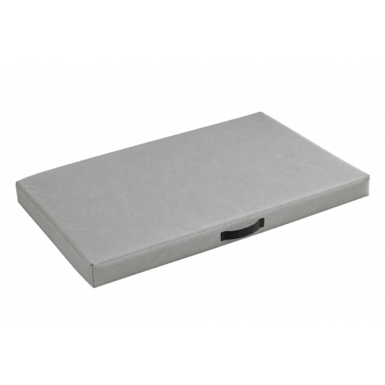 Matrace na míru – Eko kůže, Světle šedá 100×67×10 cm (CUST-2610-9NJFG8)