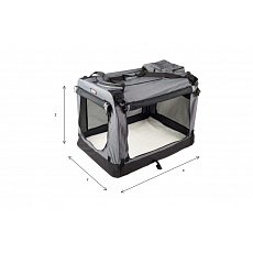 Box na míru - šedá 80×60×55 cm (CUST-2610-VSQPTT) Box na míru - šedá 80×60×55 cm (CUST-2610-VSQPTT)