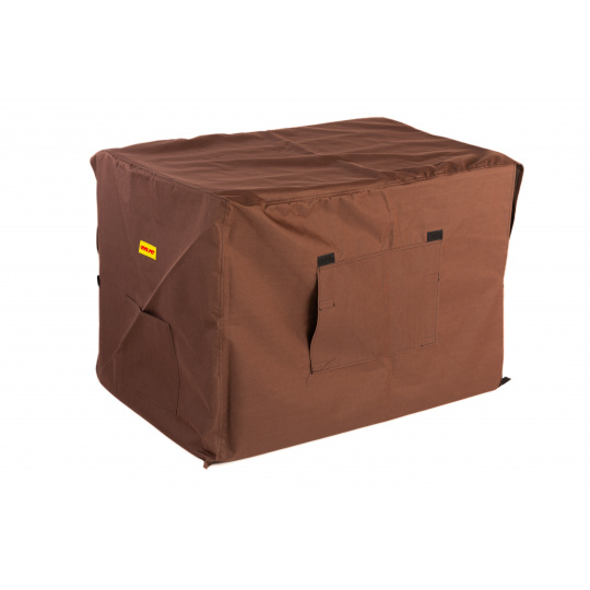 Brown cage cover