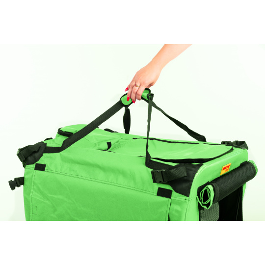 Transport box COOL PET Plus - neon green Transport box COOL PET Plus - neon green