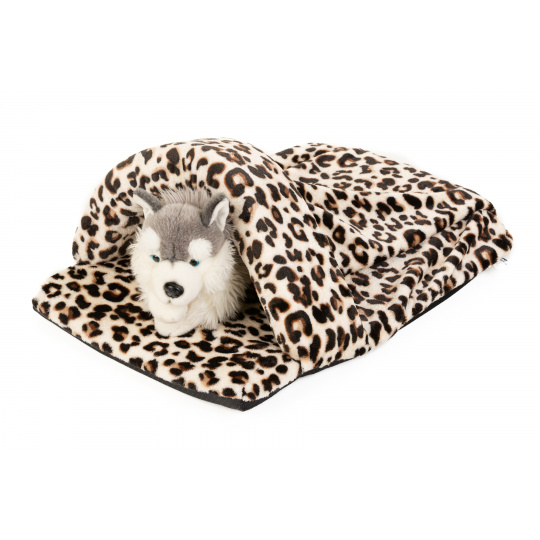 Pelíšek - "slipper" tiger-striped Pelíšek - "slipper" tiger-striped