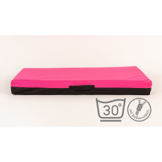 Pet bed - pink Oxford material Pet bed - pink Oxford material