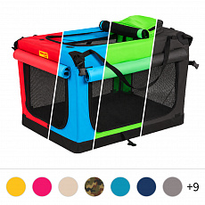 Custom transport boxes, made to order, red